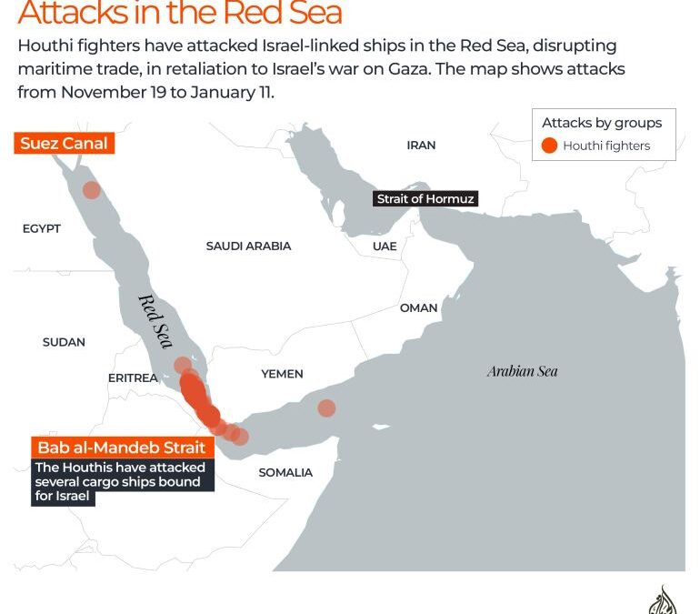 Yemen’s Houthis claim responsibility for a missile attack on Israel