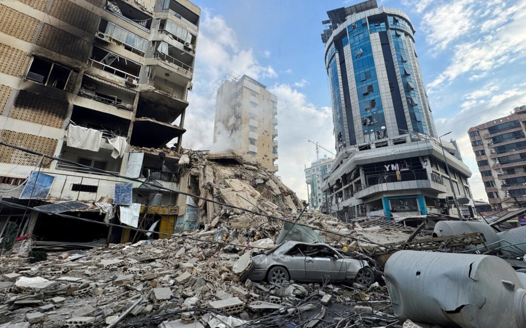 Beirut’s southern suburbs in ruins after Israeli attack