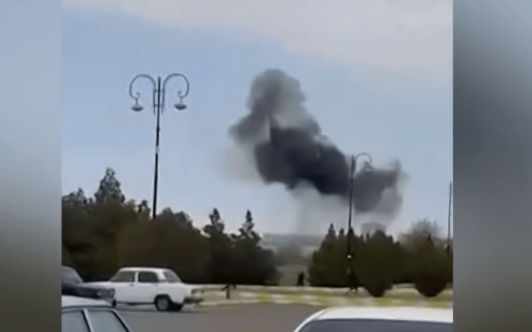 Iranian drones hit airport in Azerbaijan’s exclave as US-Israel war widens