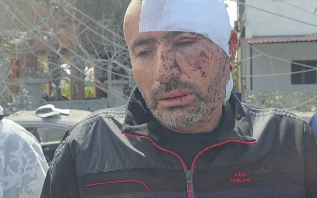 Lebanese father buries four daughters killed in Israeli strike