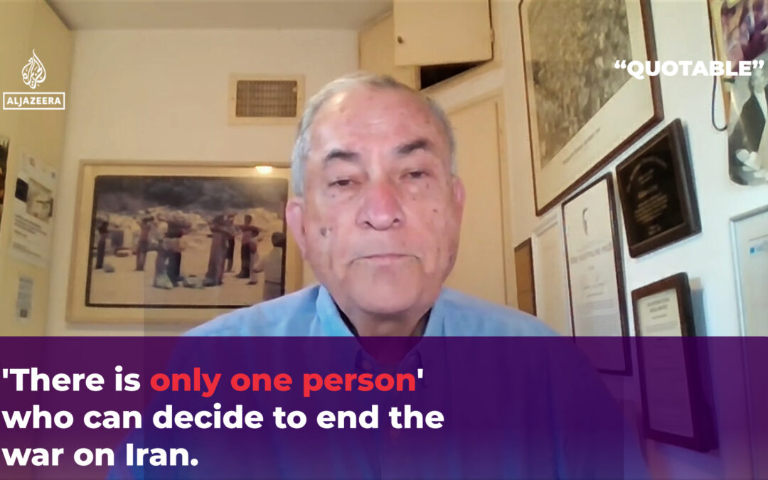 There is only one person’ who can decide to end the war on Iran