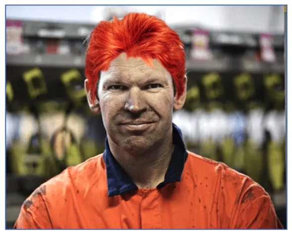 Proud Canavan reveals his dark roots!