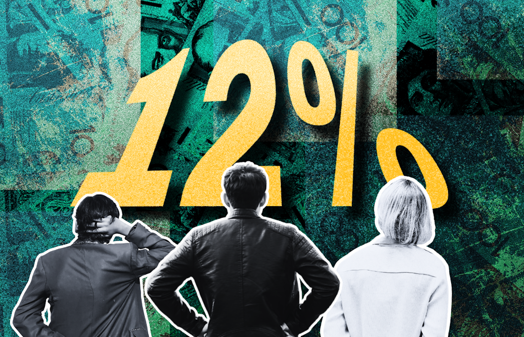 Compulsory super is higher than ever at 12%. But cutting it would hurt low-paid workers most