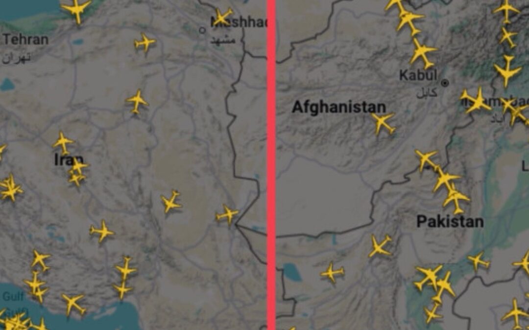 How did air traffic change in the last 48 hours?