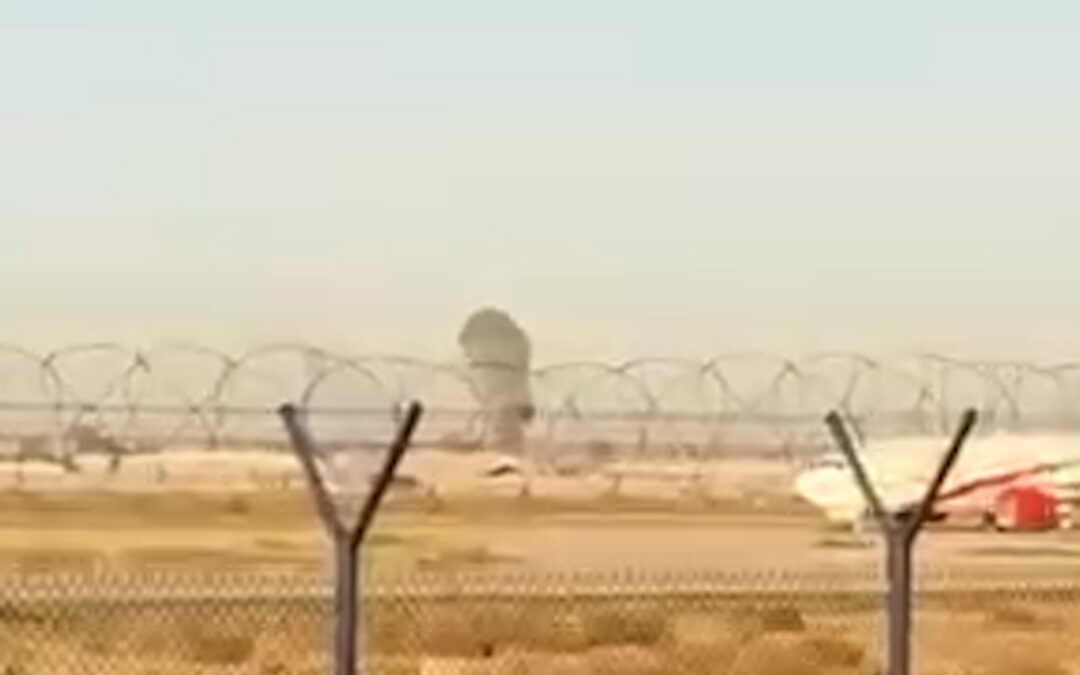 Video: Smoke seen rising after explosion near Baghdad airport