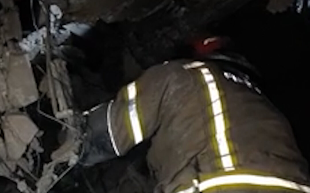 Toddler’s body pulled from the rubble after US-Israeli strikes hit Tehran