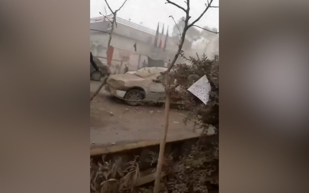 Iranian woman’s video of US-Israel attack ends as bomb hits