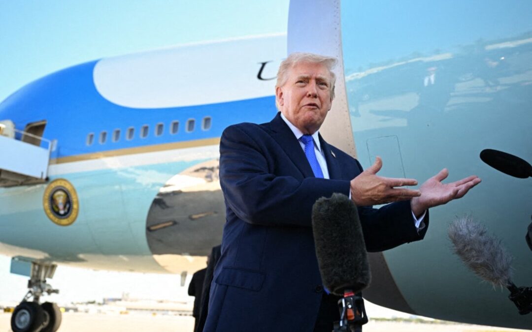 Trump speaks after announcing delay on Iran attacks