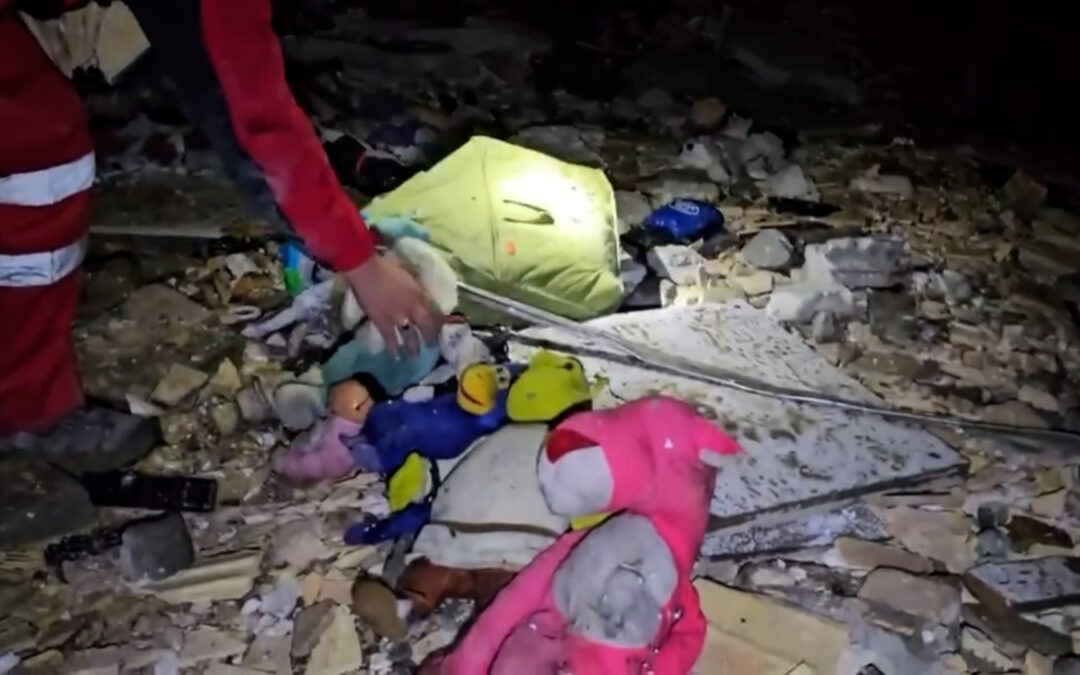 Video: Children’s toys found in rubble of US-Israeli strike in Iran