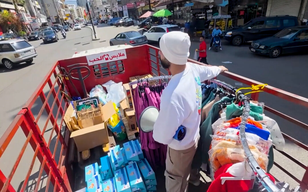 Lebanese family launches mobile aid initiative for displaced