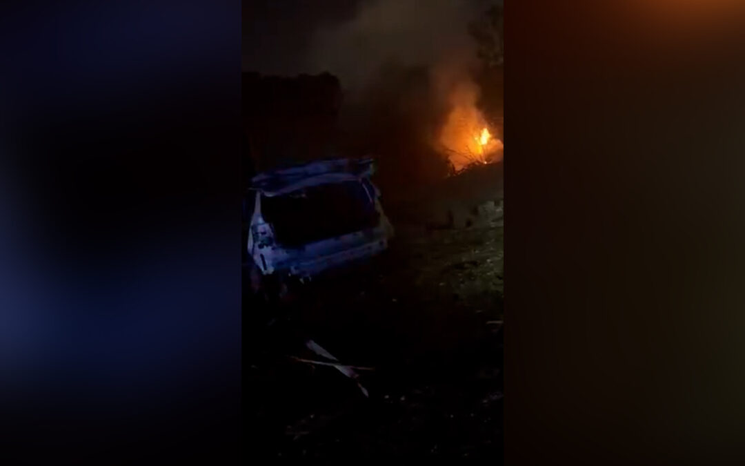 Iranian missile strikes residential area in northern Israel