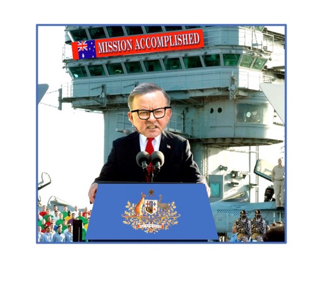 Albo presses Trump on peace