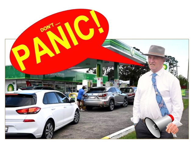 Barnaby denies fuelish tactics