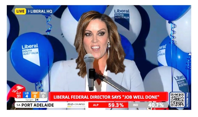 Credlin takes credit for SA result
