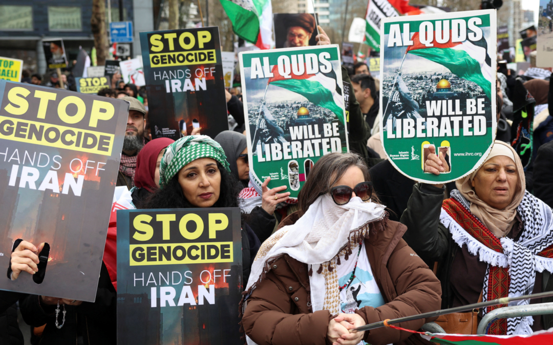 Large protest held in London against US-Israeli war on Iran