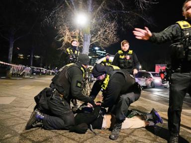 A Syrian man is convicted of stabbing a Spanish tourist at Berlin’s Holocaust Memorial