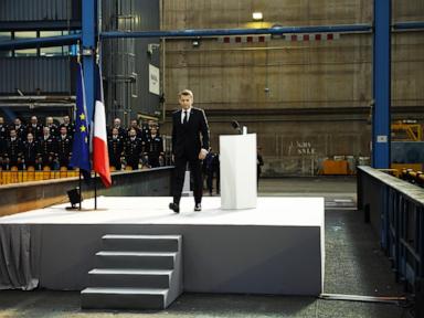 Macron orders France’s nuclear-powered aircraft carrier to the Mediterranean