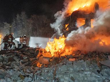 At least 7 killed in Ukraine’s Kharkiv as Russian missile hits apartment building