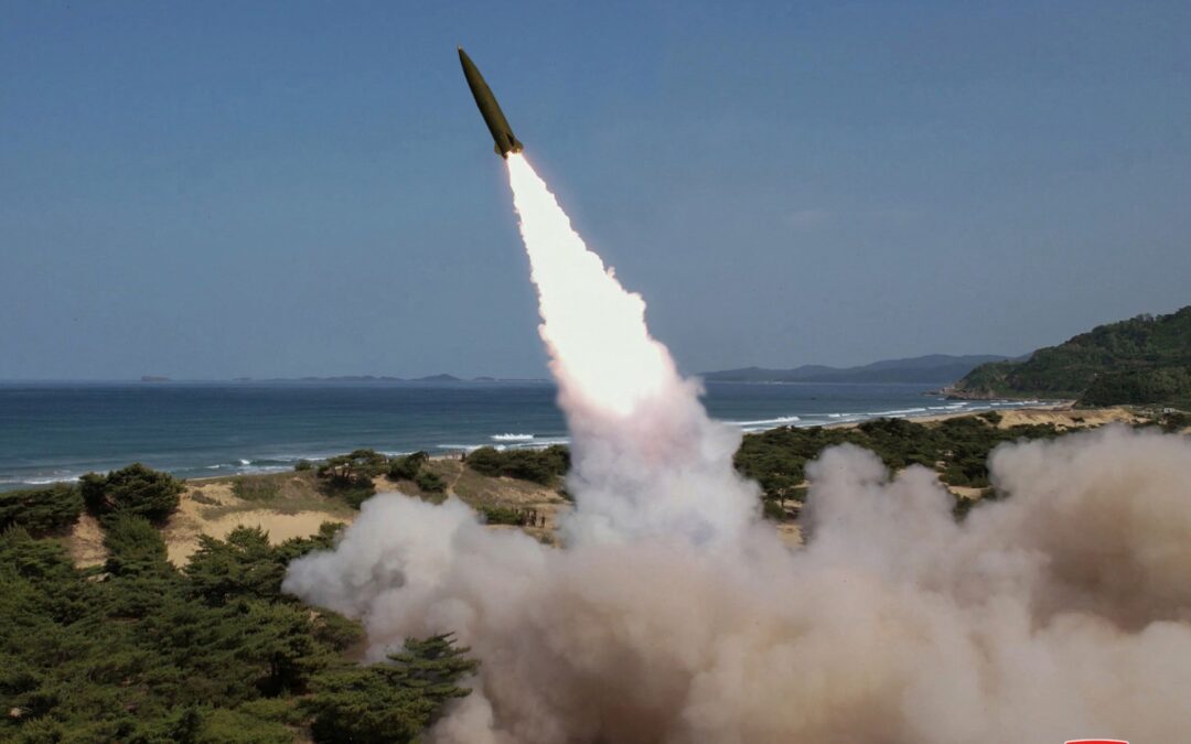 North Korea launches ballistic missiles towards sea off its east coast