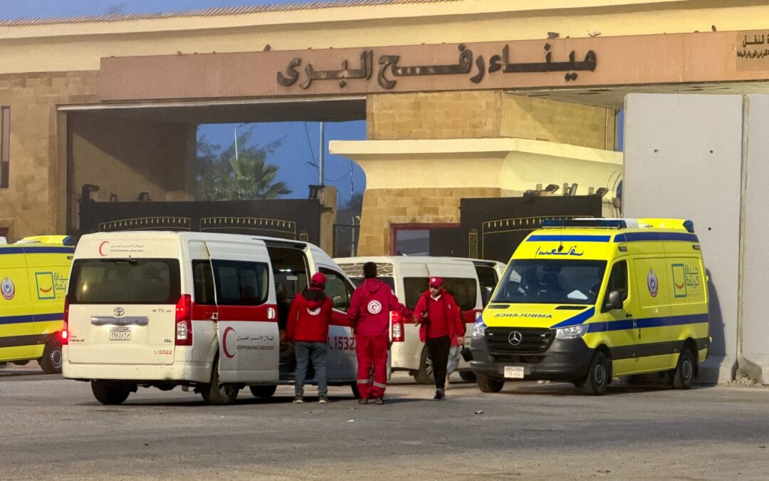 WHO halts Gaza medical evacuations after worker killed