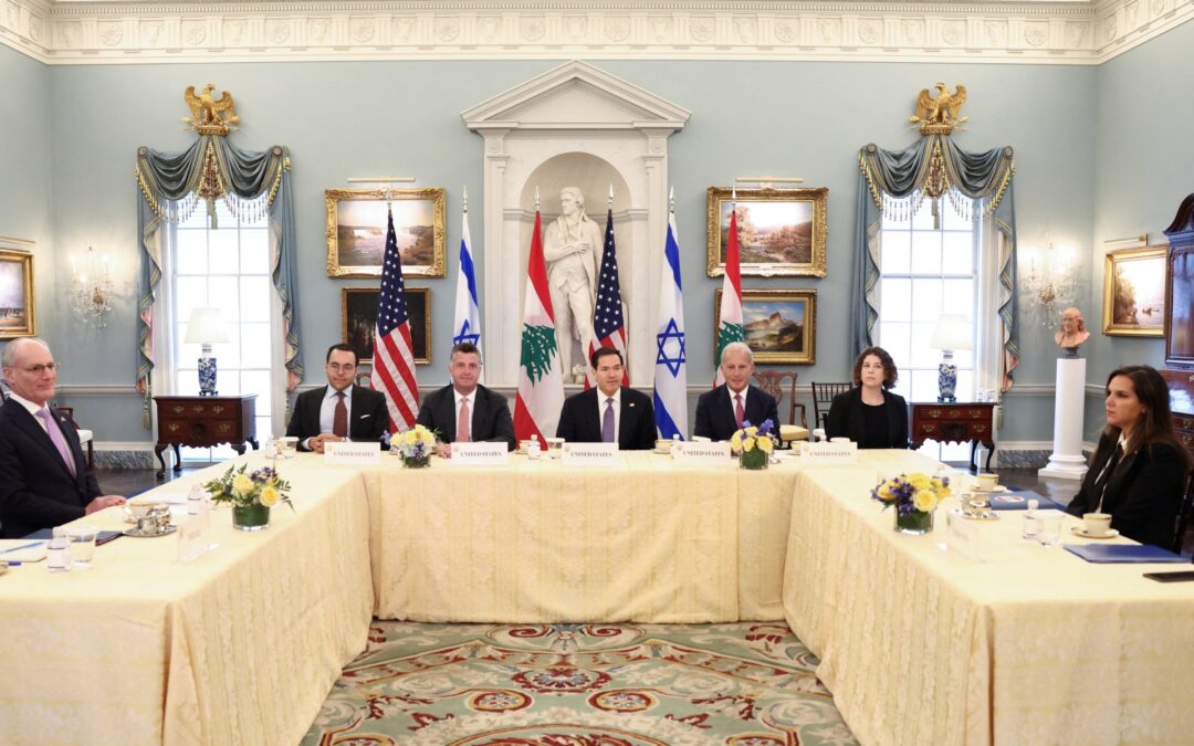 Israel and Lebanon hold rare talks in Washington, DC, amid Iran war