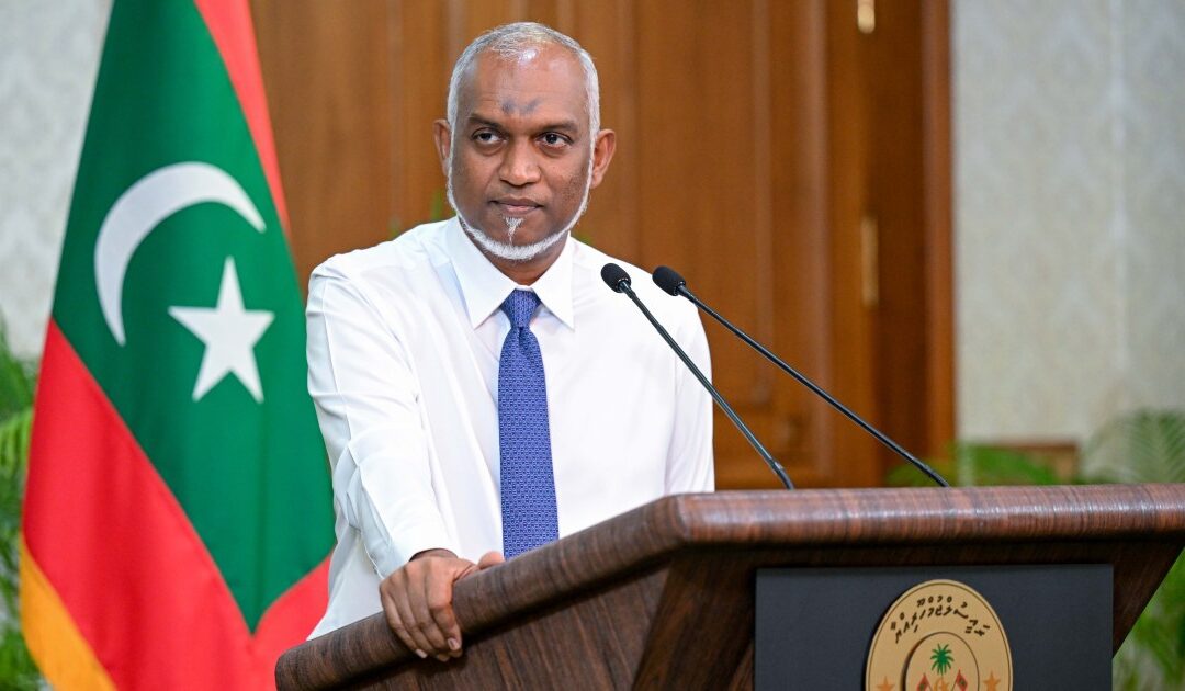 Maldives police raid news outlet over report alleging president’s affair