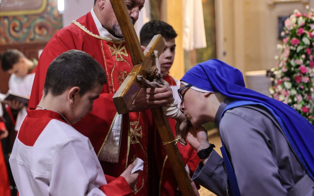 Palestinian Christians in Gaza mark Good Friday