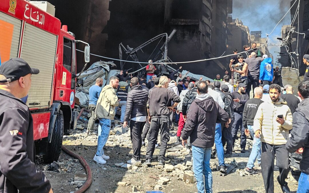 Israel launches 100 air strikes in 10 minutes across Lebanon