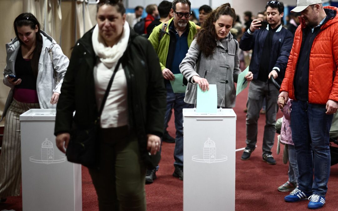 Voters cast ballots in pivotal Hungarian election
