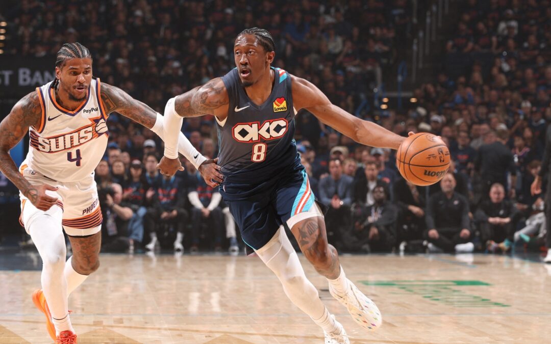 Thunder cruise past Suns again but lose Jalen Williams