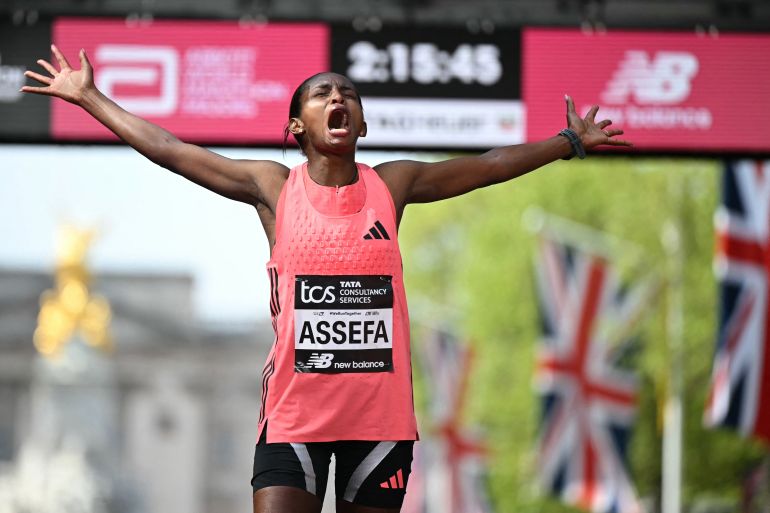 Kenya’s Sawe is world’s first man to run a sub-two-hour marathon in London