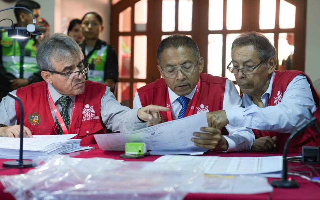 Police raid Peru’s election authorities after outcry over slow vote count