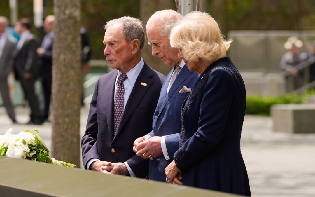 Britain’s King Charles visits 9/11 Memorial in New York