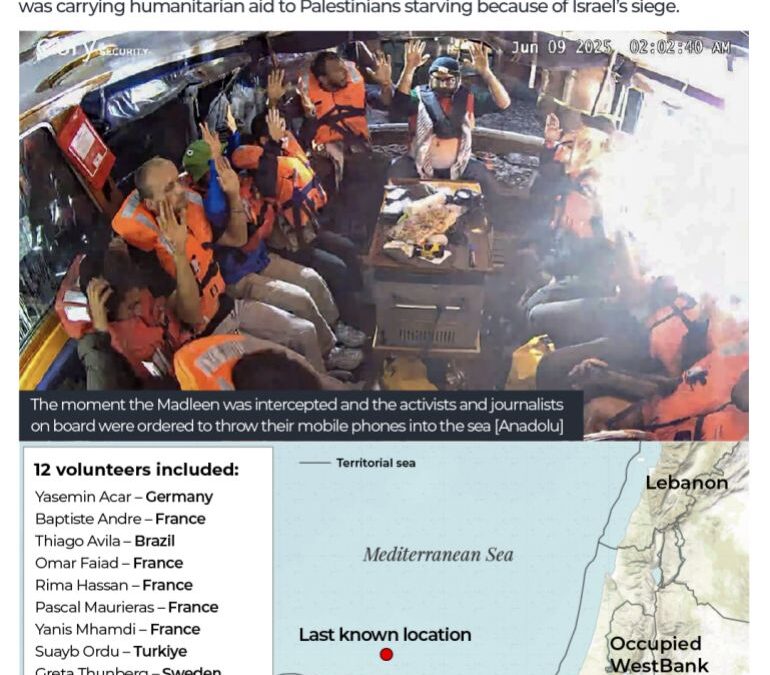 History of flotilla campaigns to end Israel’s siege of Gaza