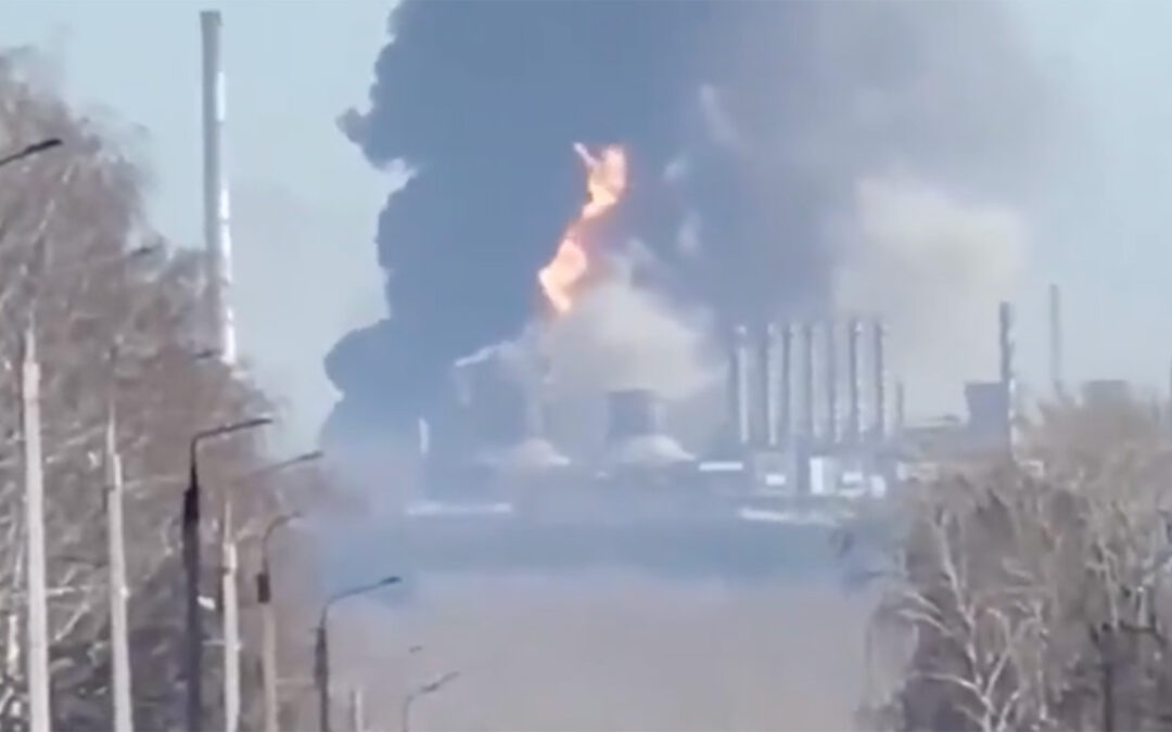 Major explosion at Russian petrochemical plant