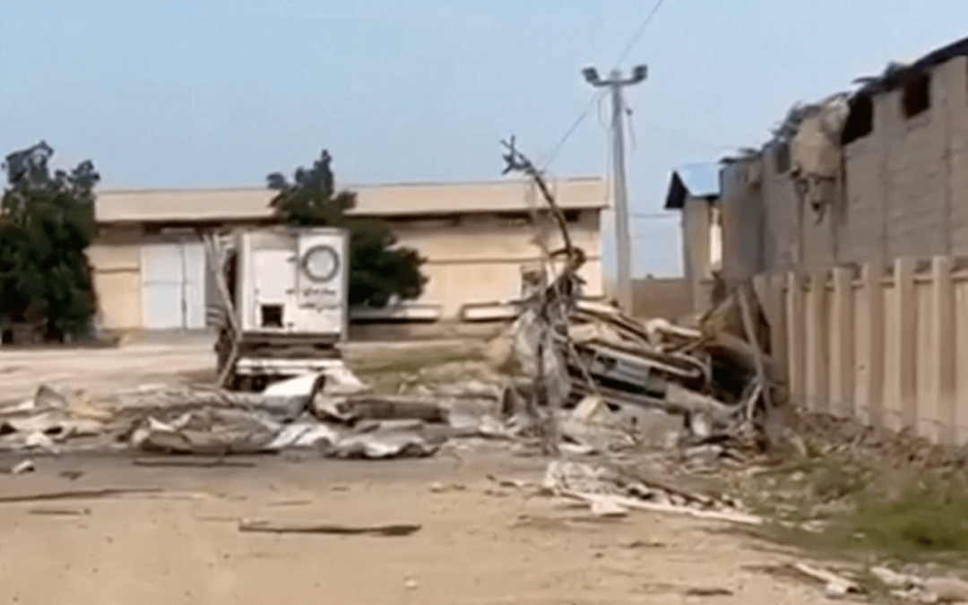 Red Crescent supply warehouse attacked in southwest Iran