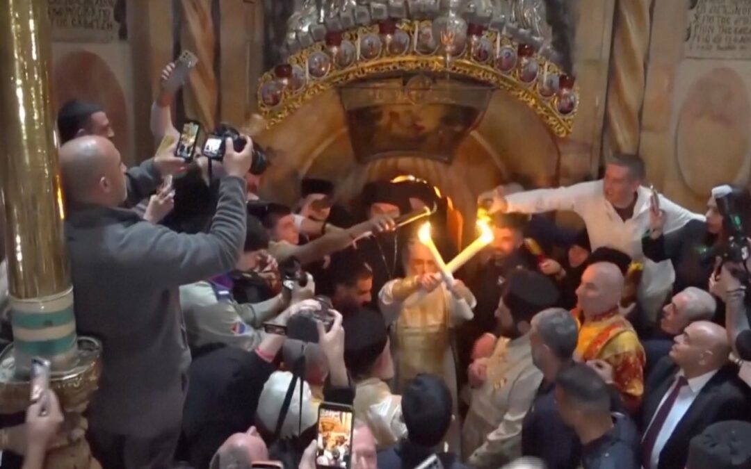 Christians return to Jerusalem’s Holy Sepulchre as Israel eases restriction