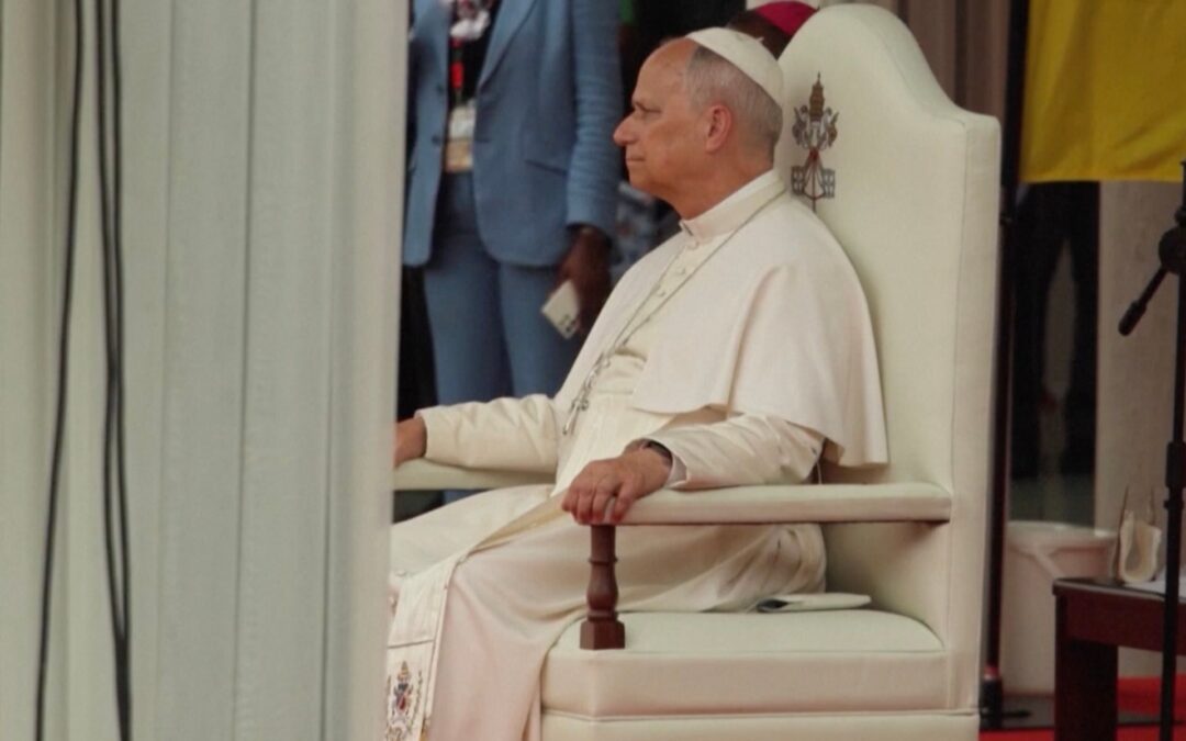 Pope Leo ends Africa tour with prison visit