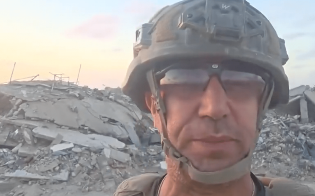 Israeli soldier shows Gaza’s Beit Hanoon completely flattened