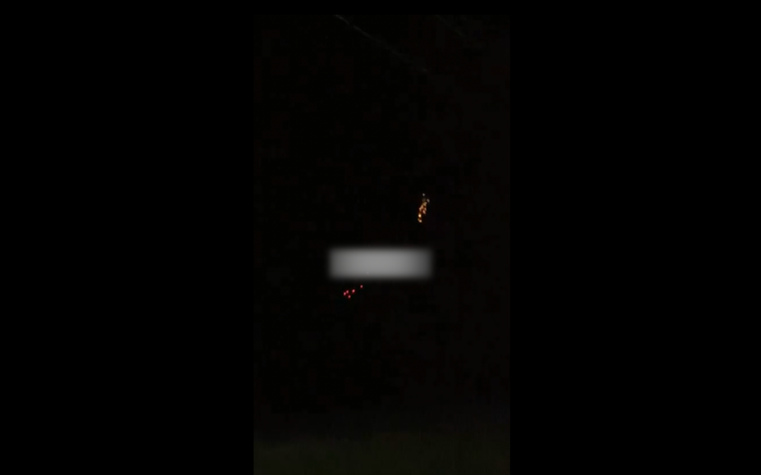 Video shows explosion over Erbil in suspected drone interception