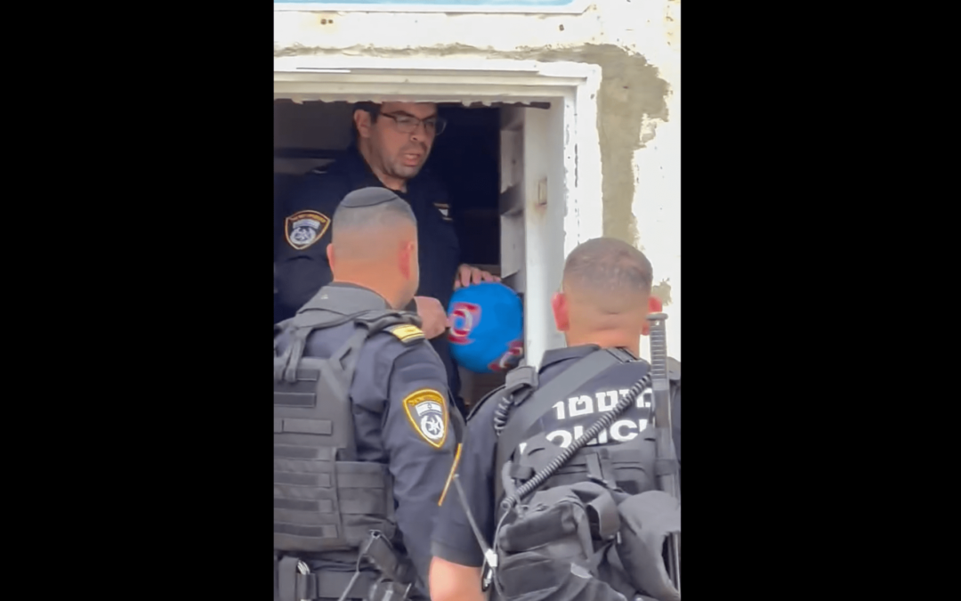 Israeli police destroy children’s footballs at Al-Aqsa mosque