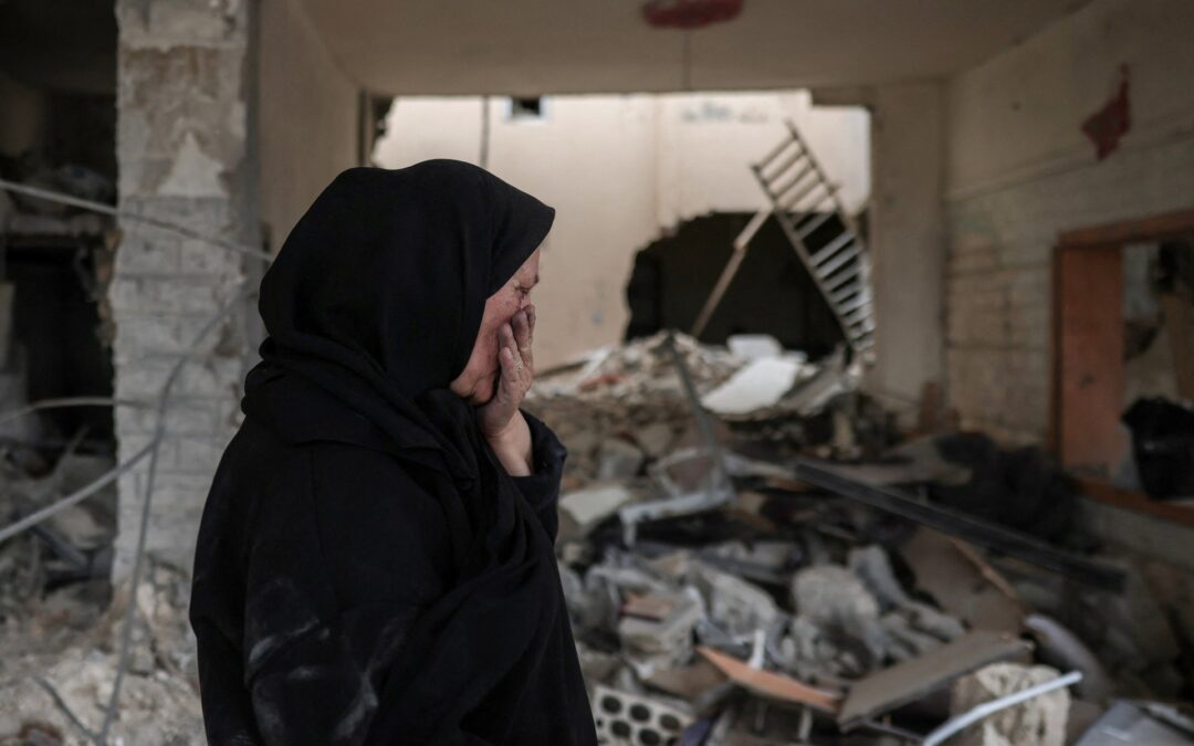 Displaced Lebanese woman returns to find home destroyed after ceasefire