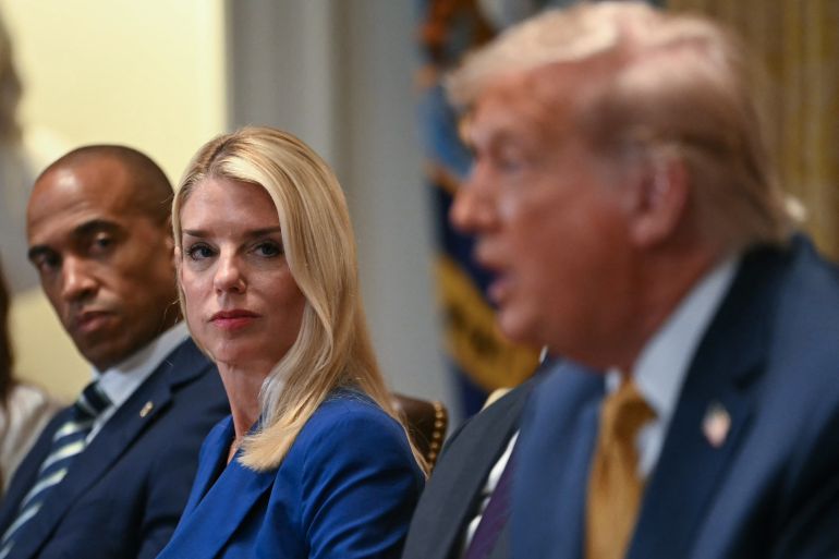Why did Trump fire Pam Bondi from Justice Department, who is Todd Blanche?