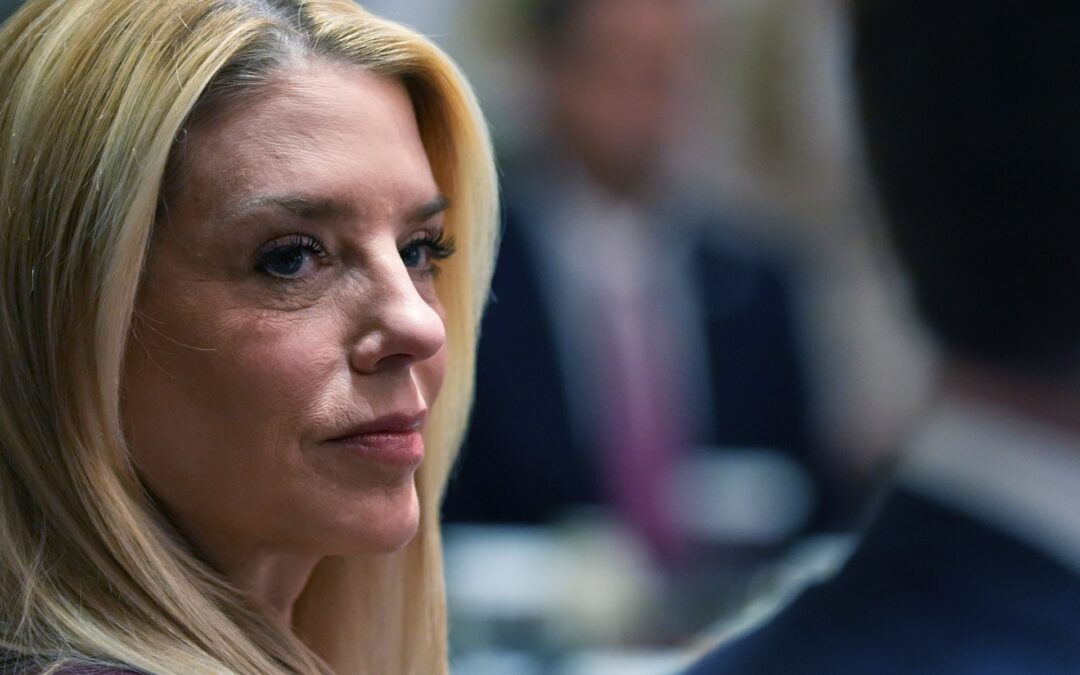 Trump says Pam Bondi out as Attorney General