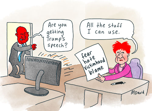 CARTOONS: Pauline Hanson is gaga for Trump and MAGA