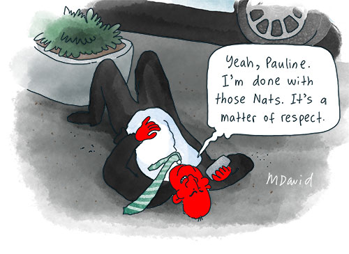 How the media legitimise Barnaby and Pauline's PHONies