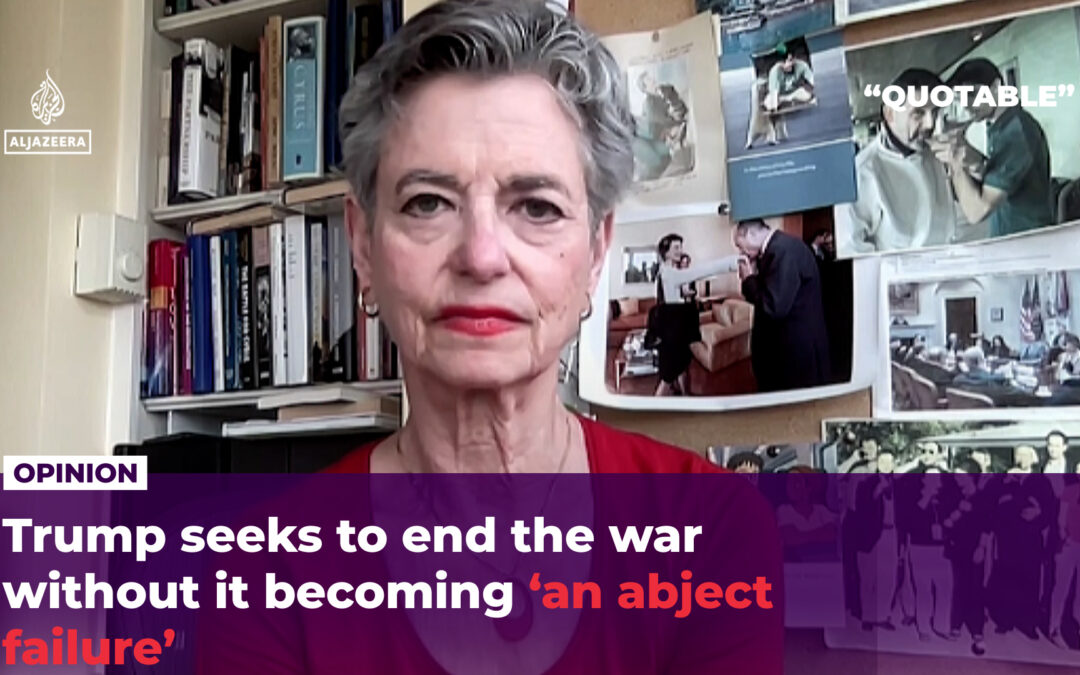 Trump seeks to end the war without it becoming ‘an abject failure’