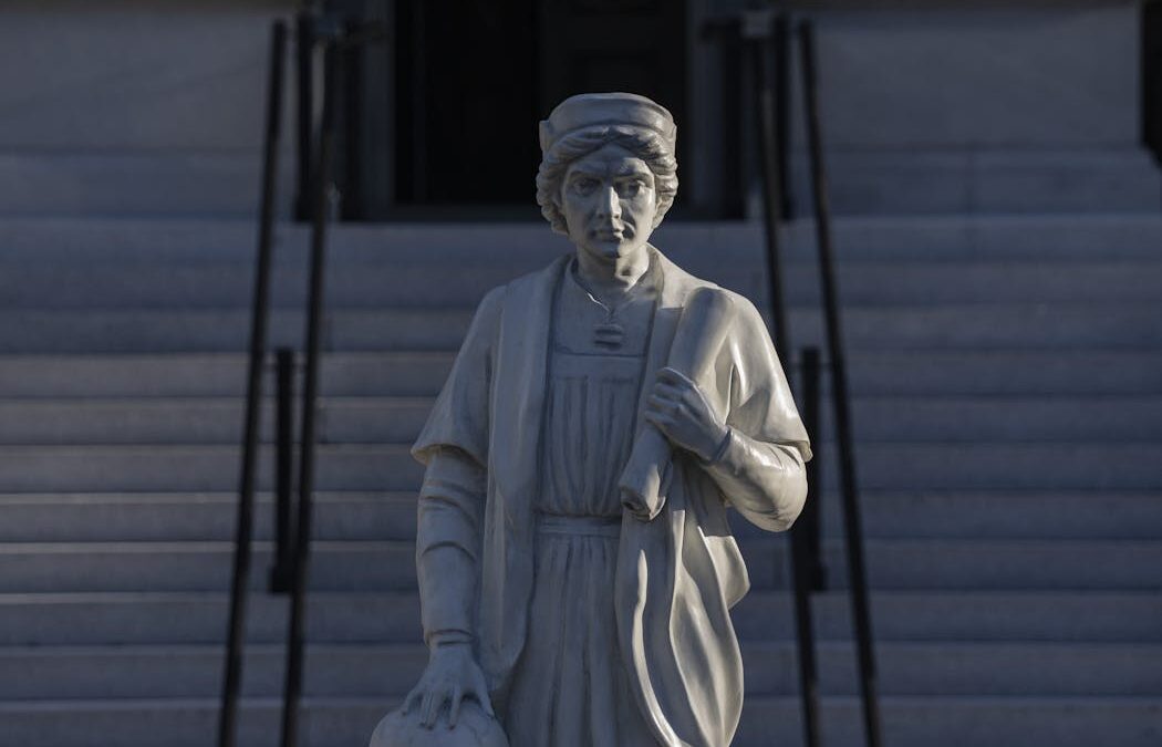 Trump welcomes Columbus to the White House – and reignites America’s history wars