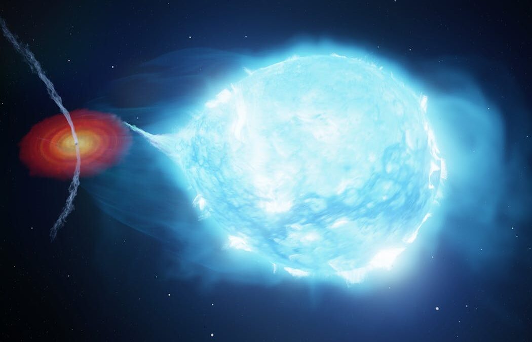 Black hole jets ‘dance’ in the wind from a massive companion star