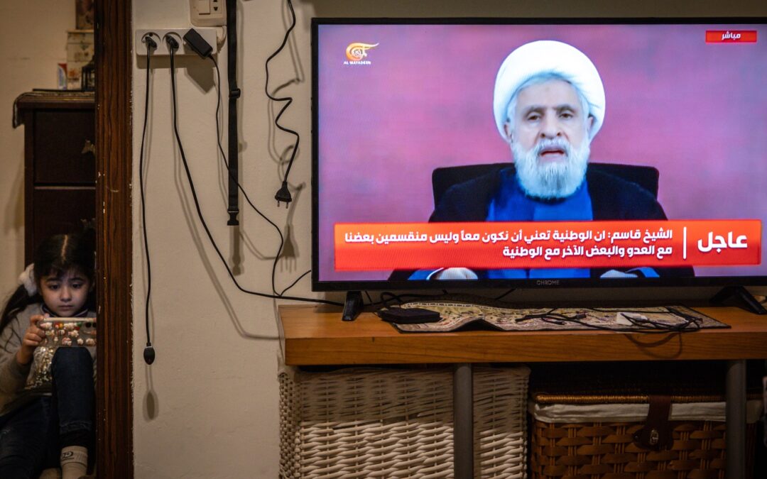 Hezbollah leader urges Lebanon’s government to pull out of Israel talks